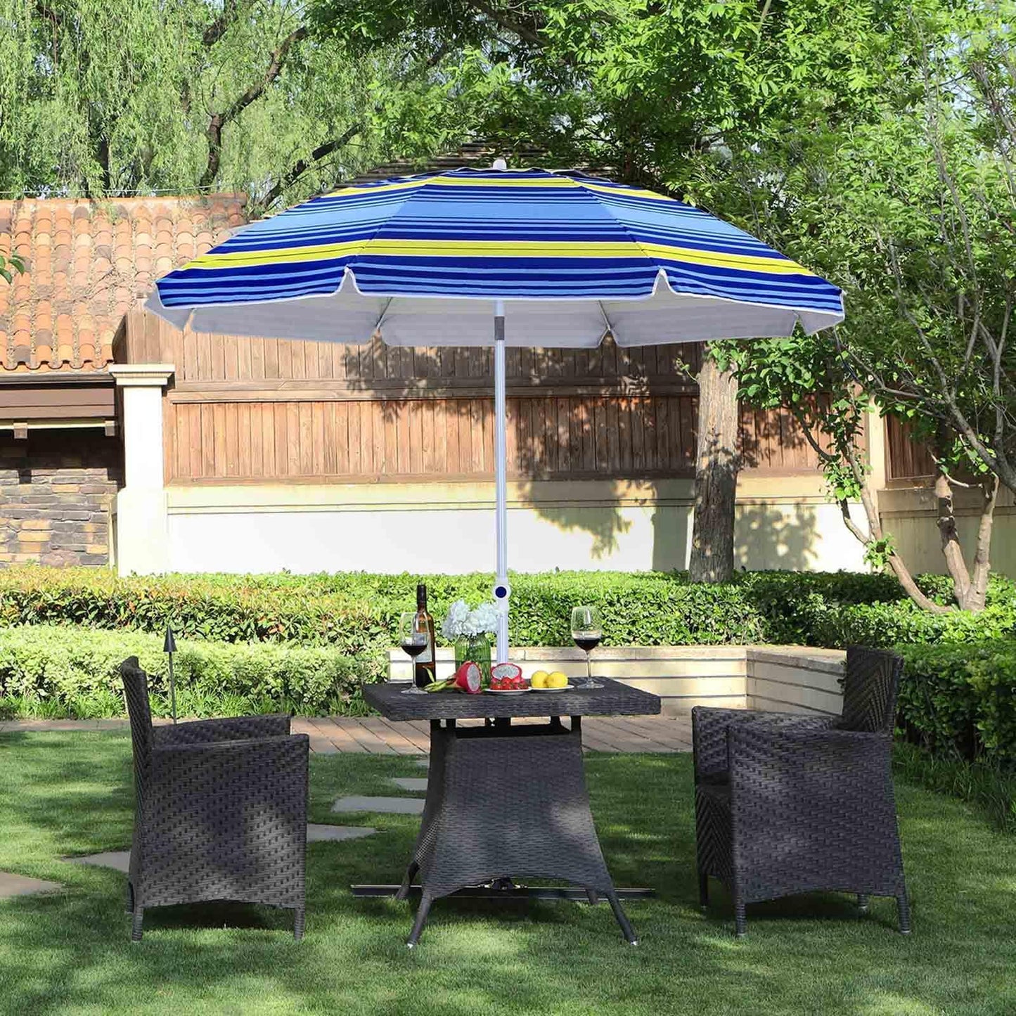 Fiberglass Sports Umbrella FredCo