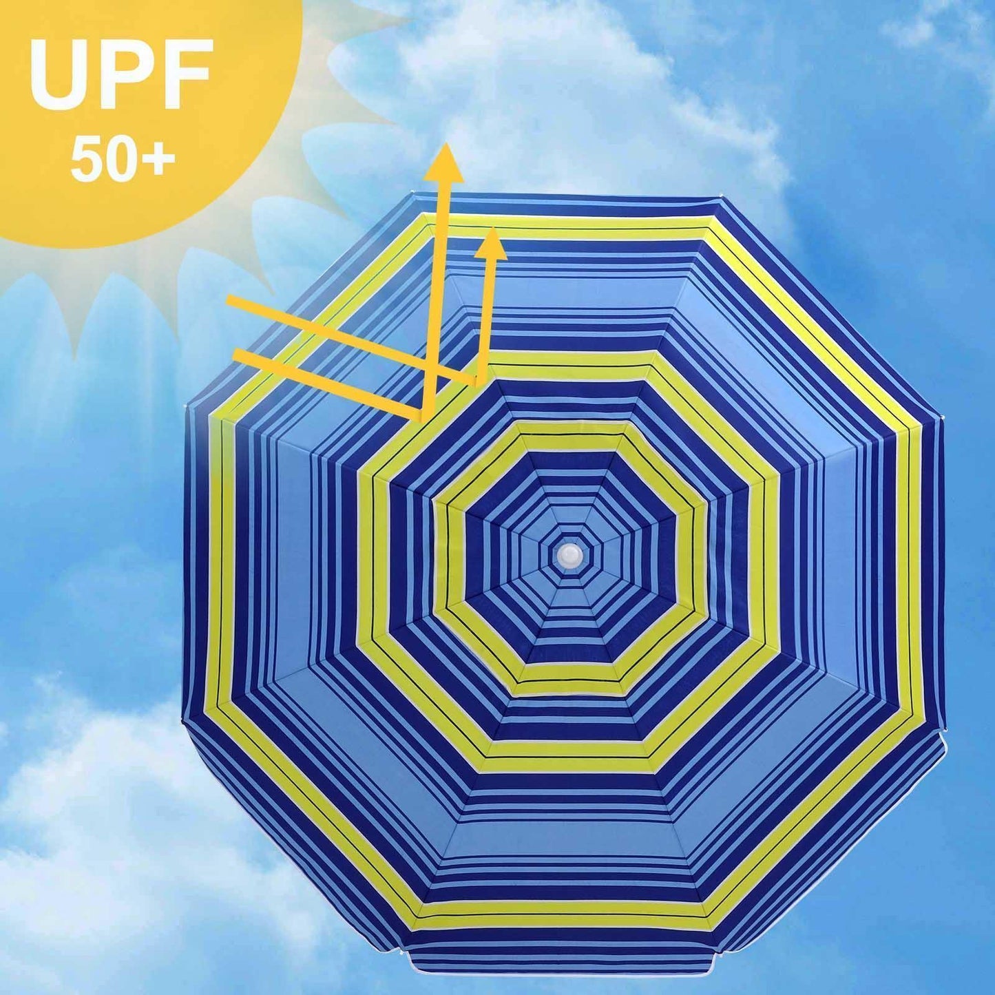 Fiberglass Sports Umbrella FredCo