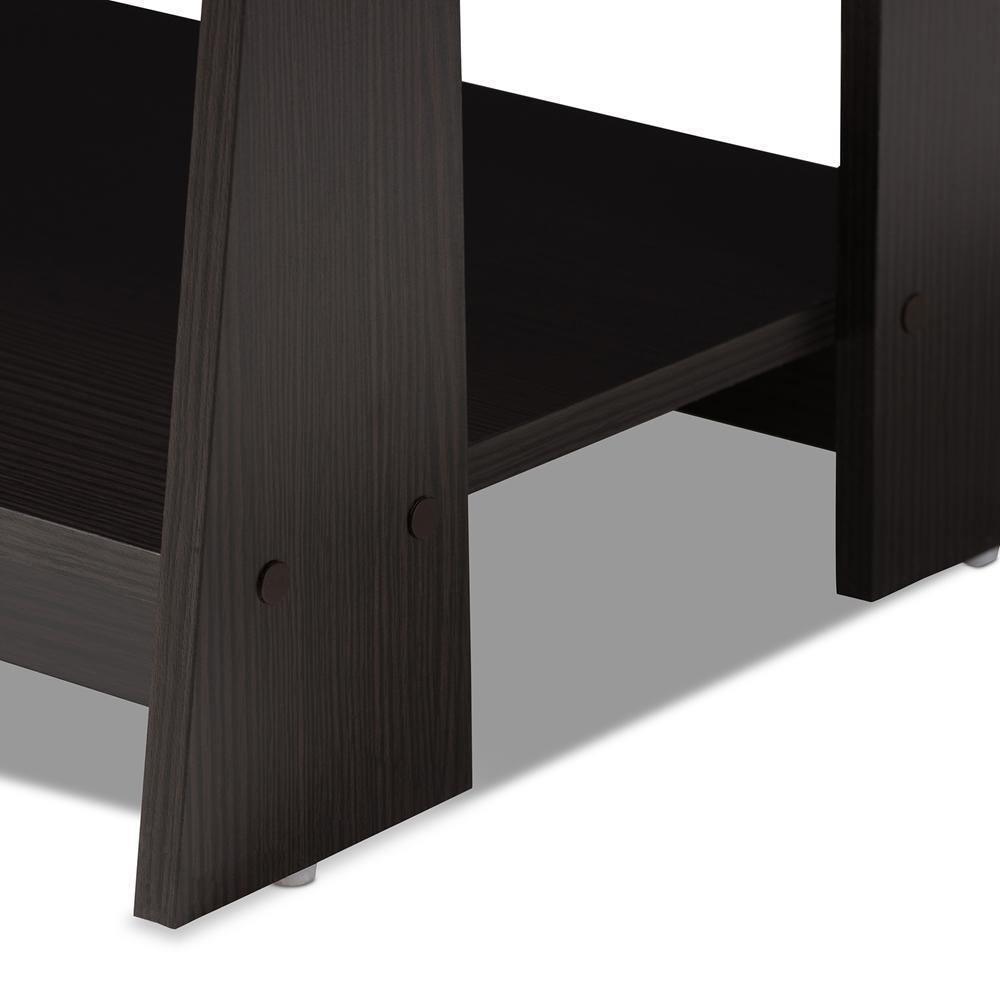 Fionan Modern and Contemporary Wenge Brown Finished Coffee Table FredCo