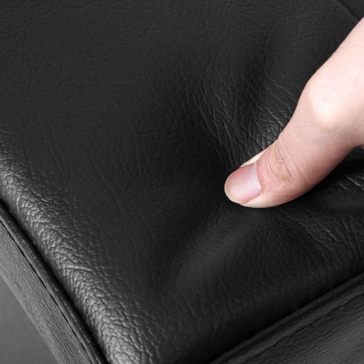 Flipping Lid Ottoman Bench 43” Black FredCo