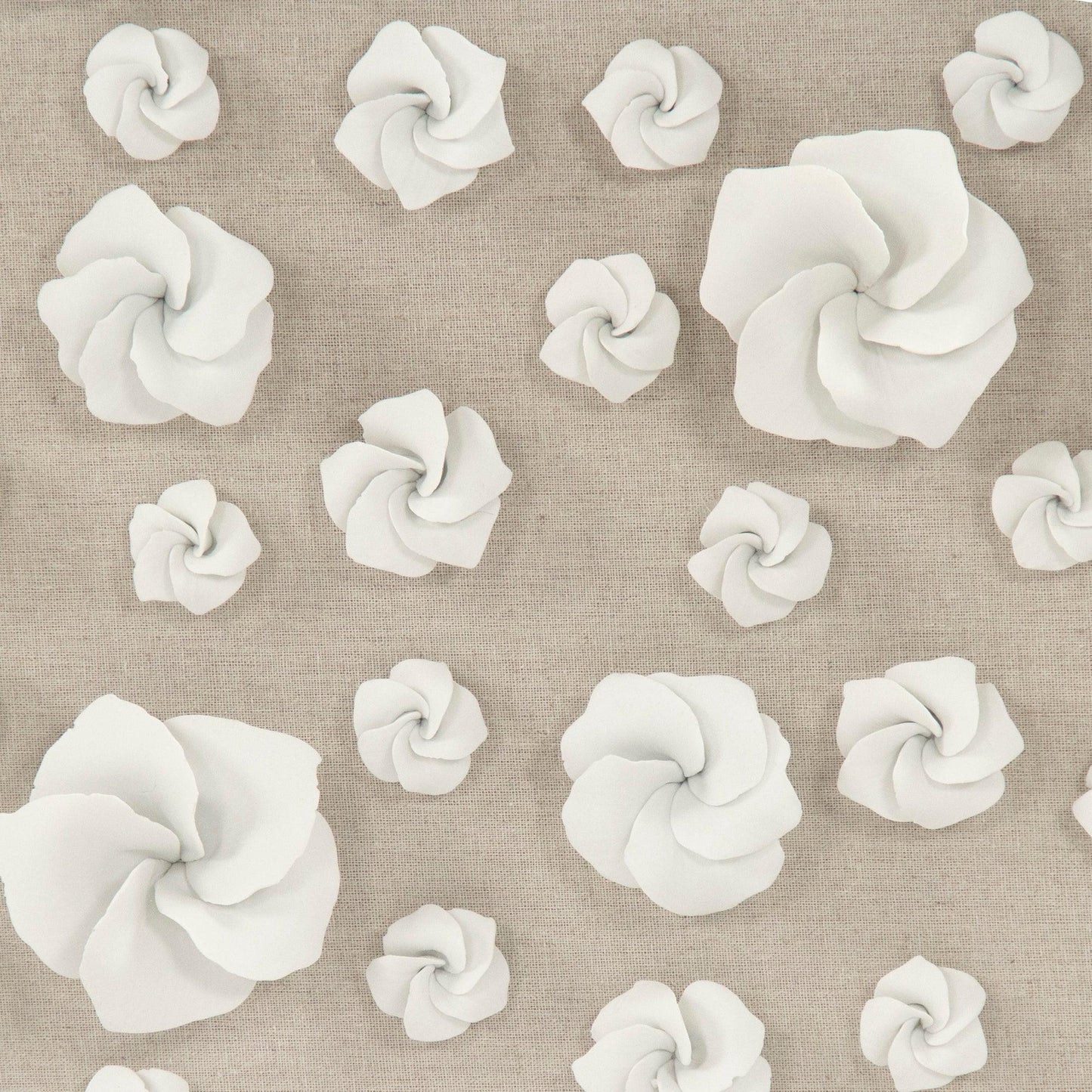 Flowers in Acrylic Wall Art ZEN35795 FredCo