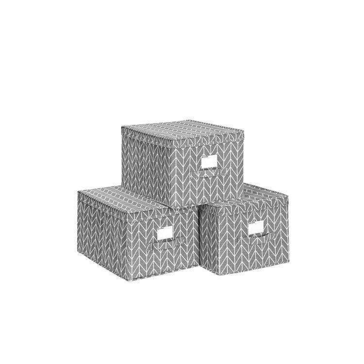 Foldable Storage Bins Set FredCo