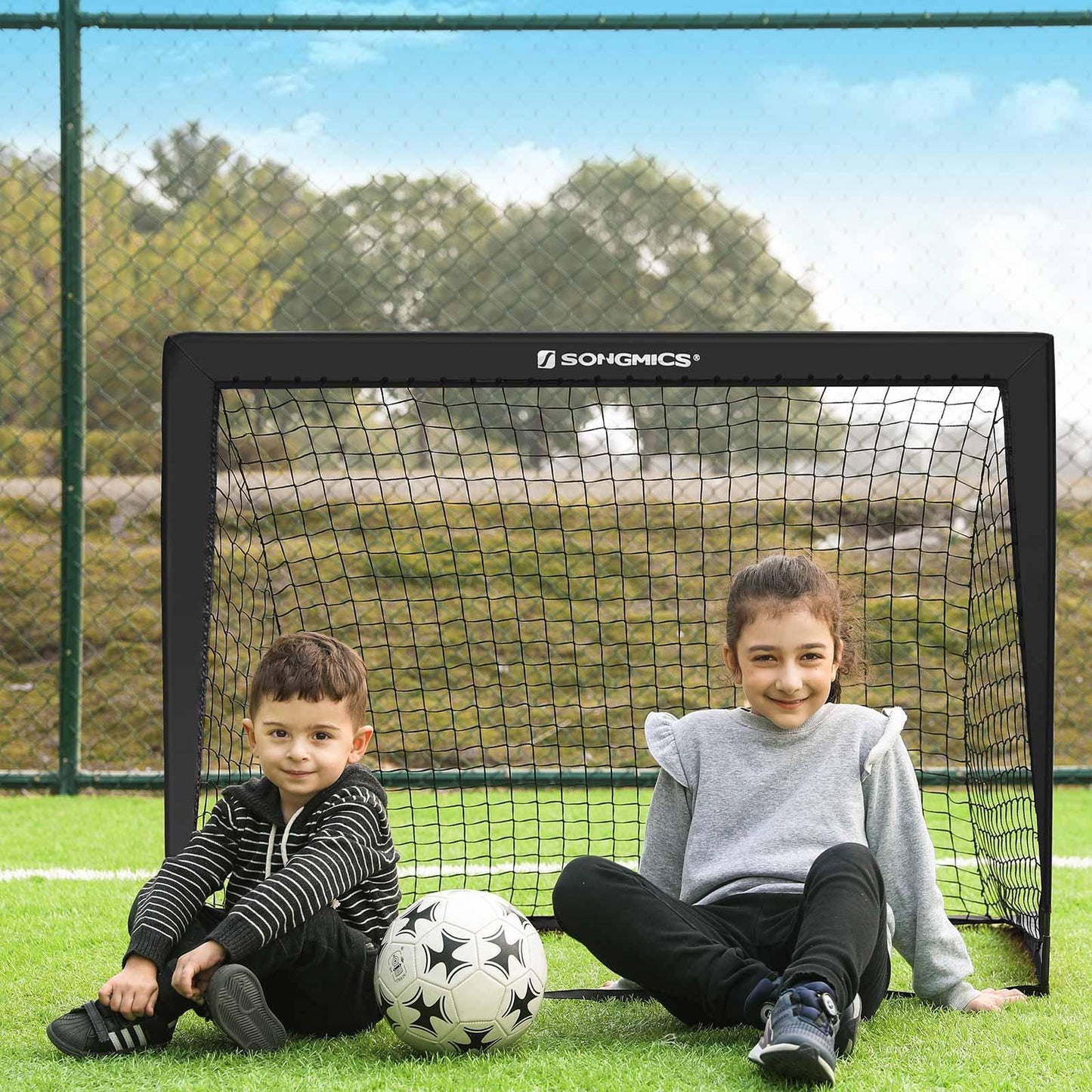 Folding Children's Soccer Goal Set of 2 FredCo