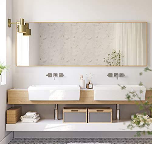 Free Standing Full Length Mirror 65" x 22" FredCo