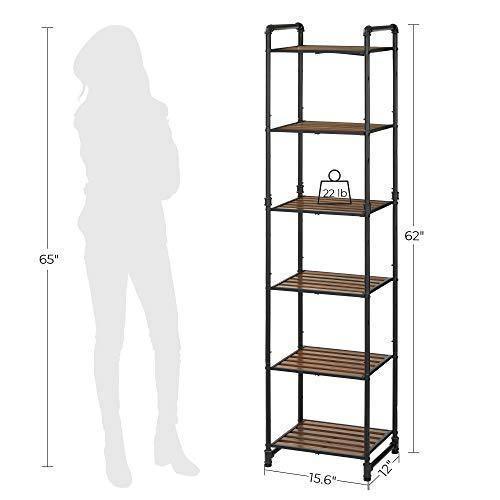 Freestanding 6-Tier Storage Rack FredCo