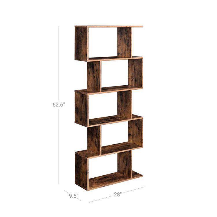 Freestanding Wooden Bookcase FredCo