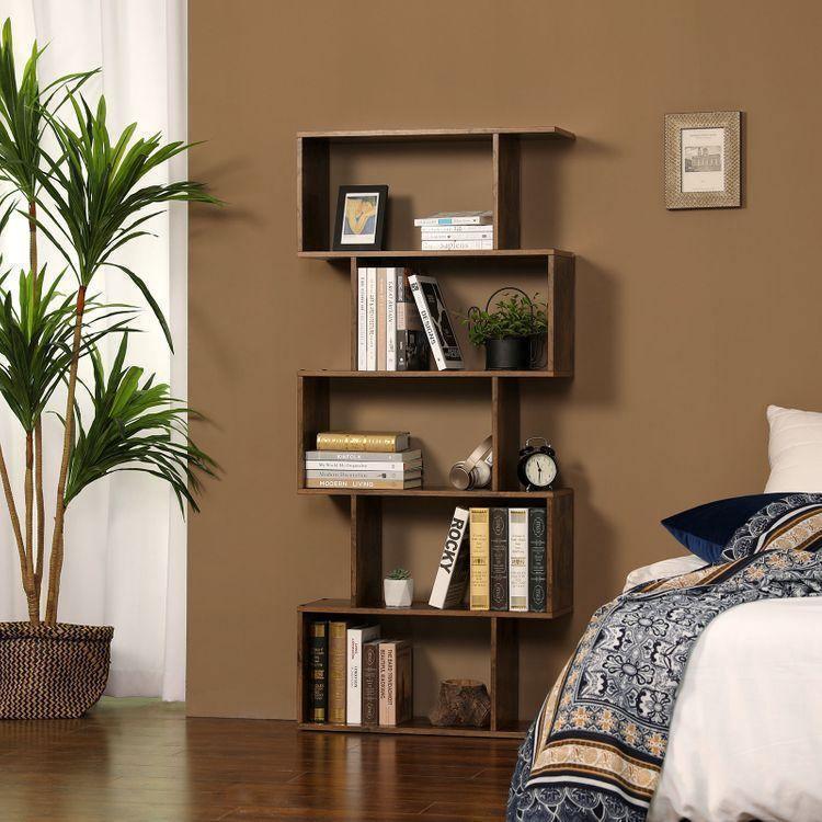 Freestanding Wooden Bookcase FredCo