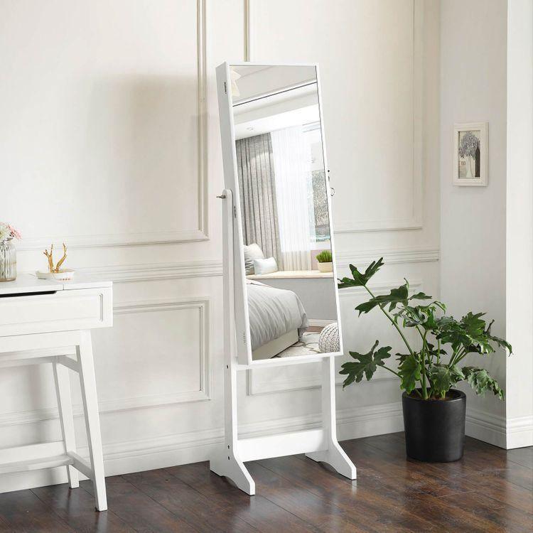 Full Mirrored Jewelry Cabinet FredCo