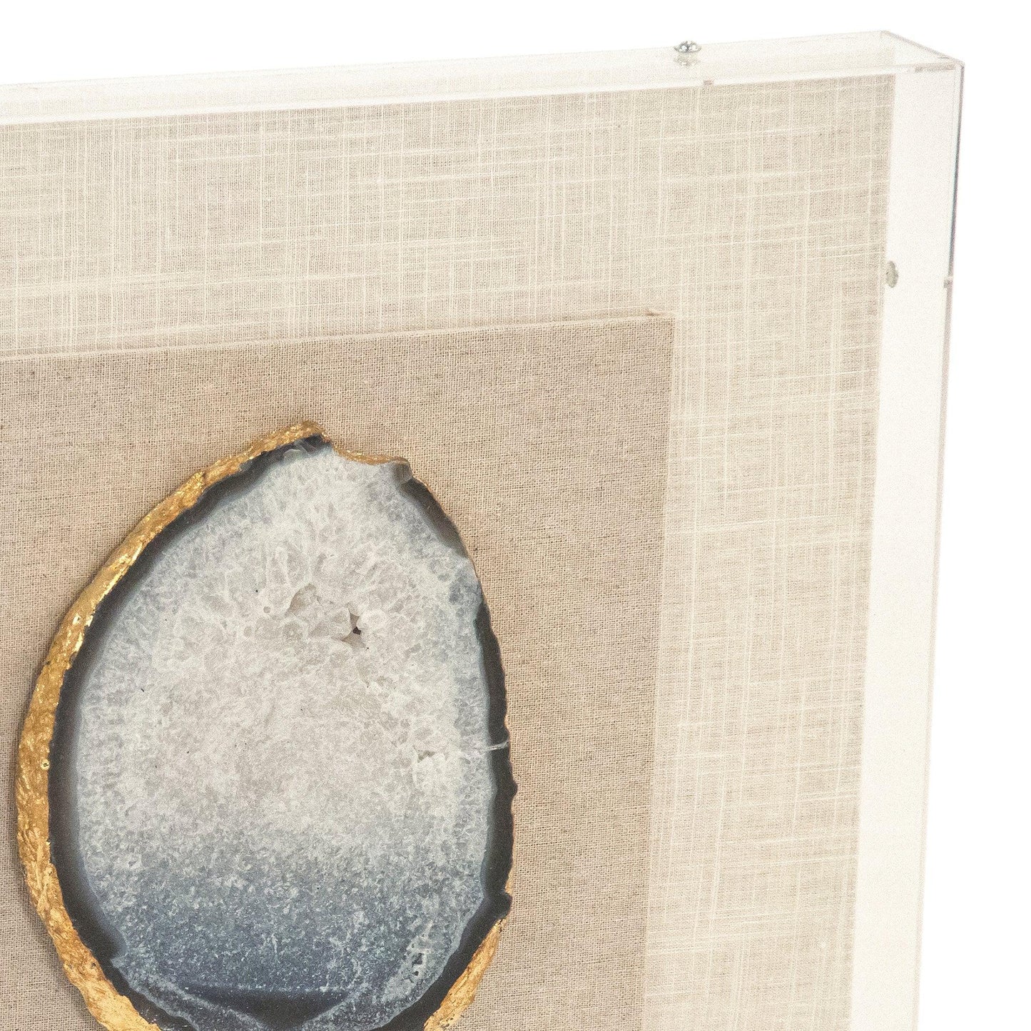 Geode Acrylic Framed Wall Art ZEN40063A FredCo