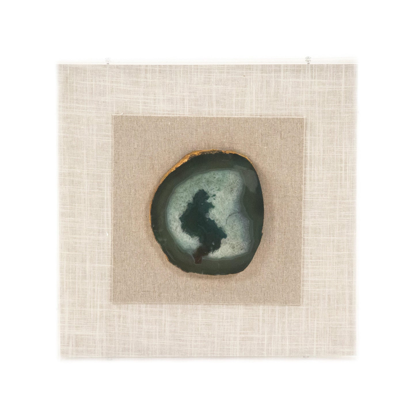 Geode Acrylic Framed Wall Art ZEN40063C FredCo