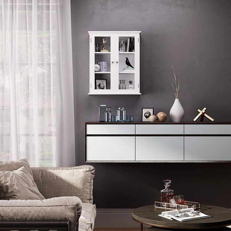 Glass Door Wall Cabinet FredCo