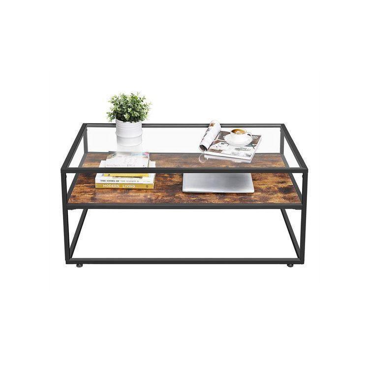 Glass Tabletop Coffee Table FredCo