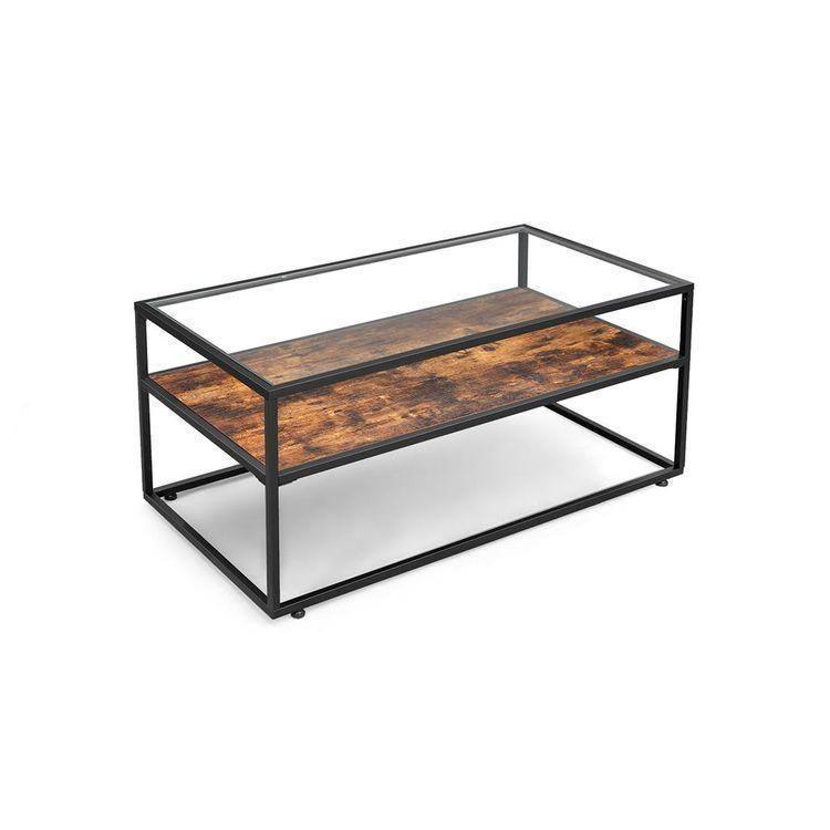 Glass Tabletop Coffee Table FredCo