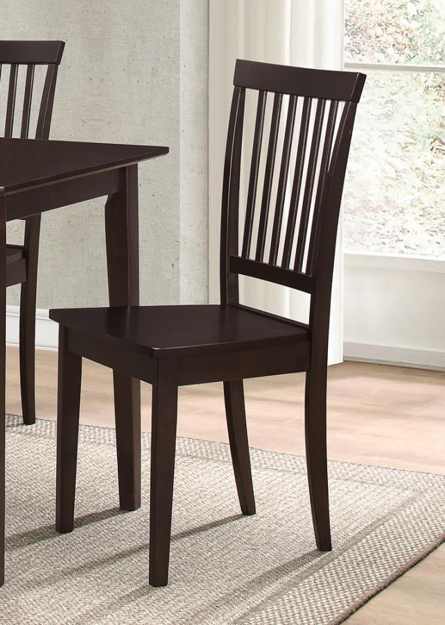 Gomez 5-piece Dining Set Cappuccino 150152 Coaster FredCo