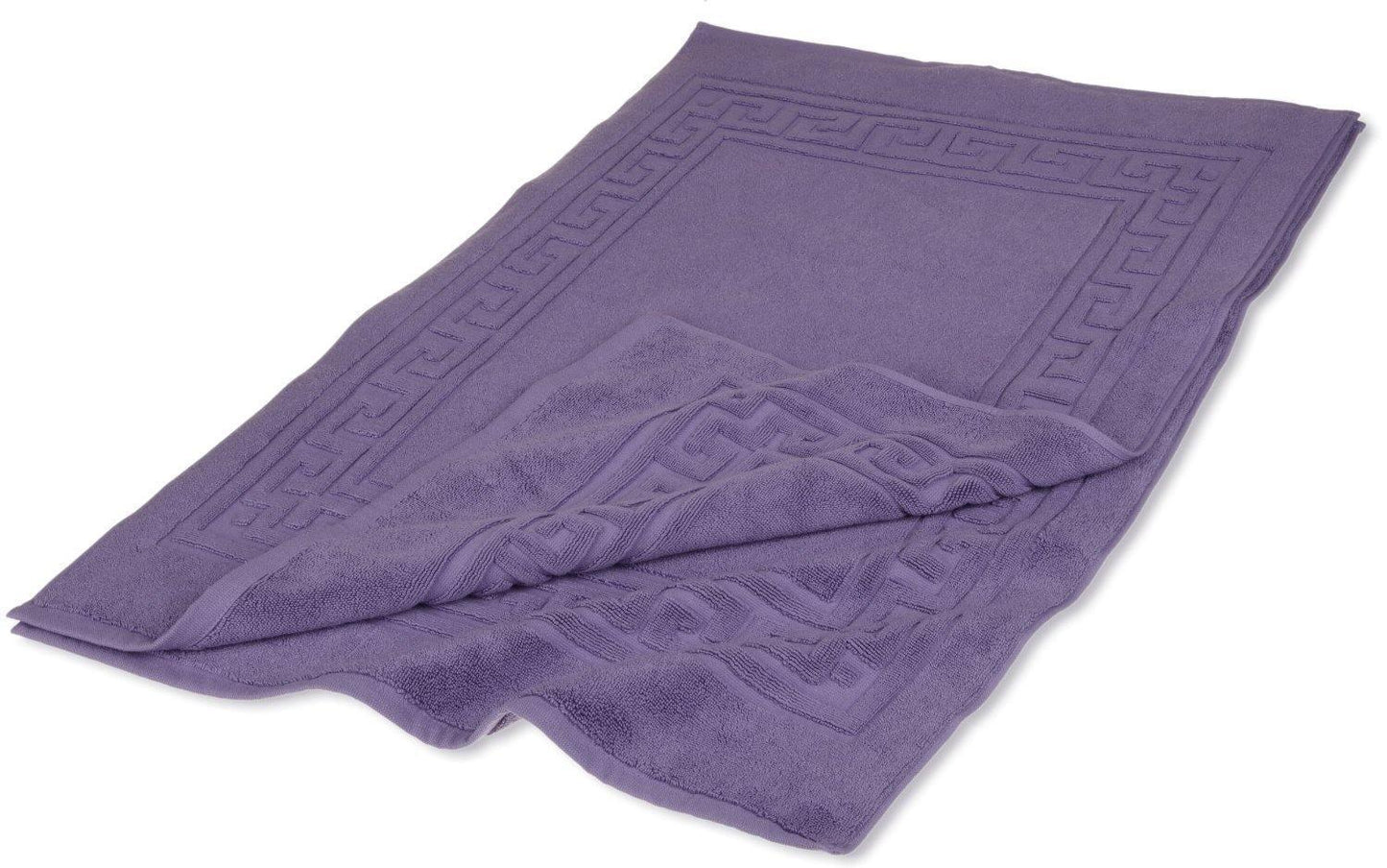 Greek Key Egyptian Cotton 900 GSM 2-Piece Bath Mat Set FredCo