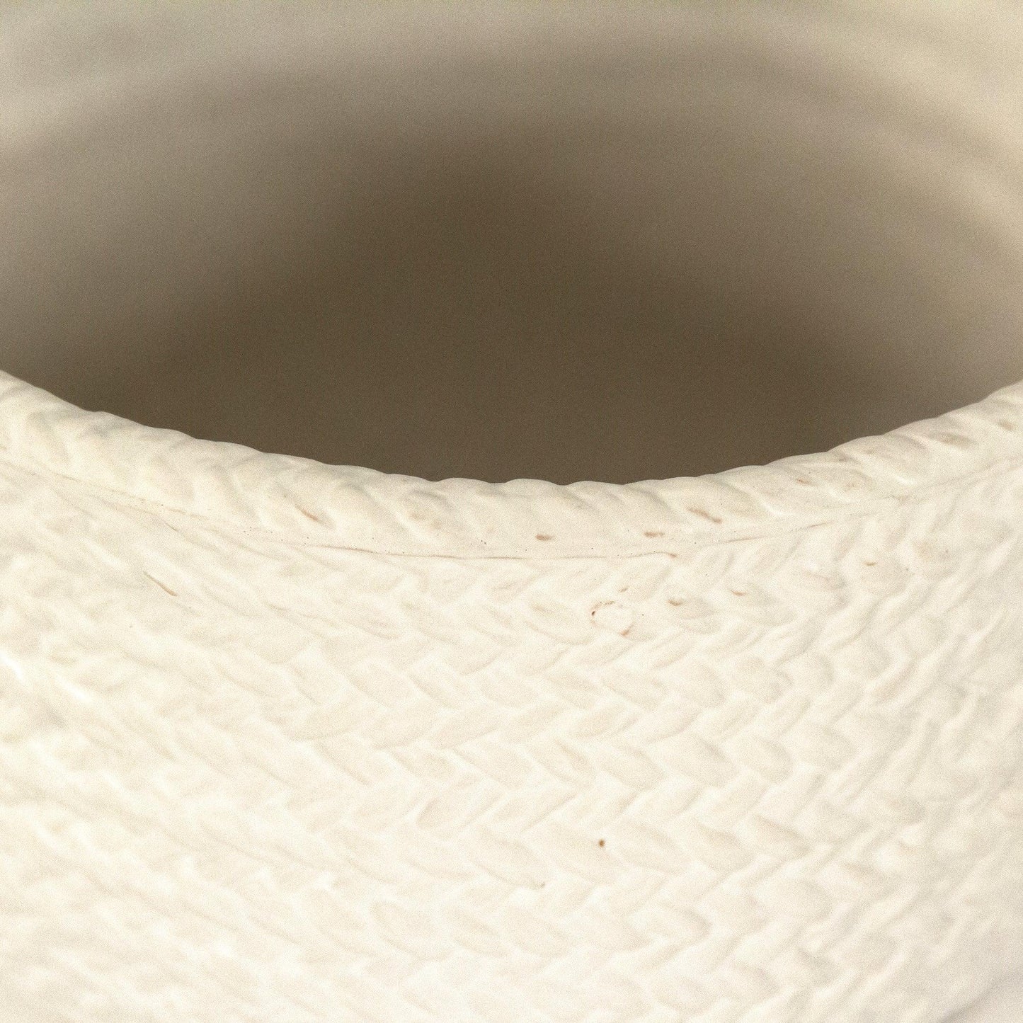 Grey Cross Weave Deep Dish Small CB3491-20-R604 FredCo