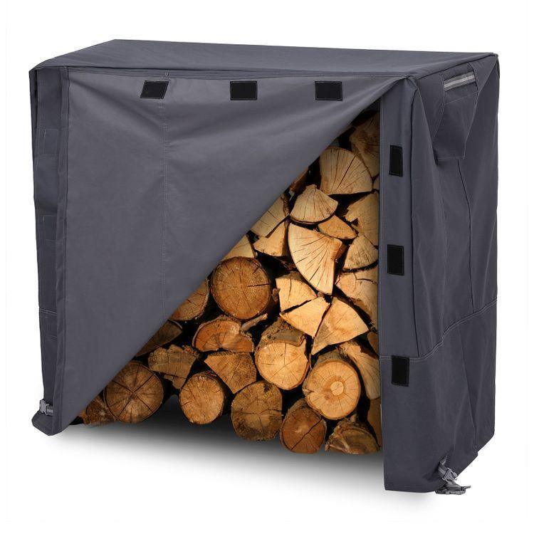 Grey Log Rack Cover FredCo