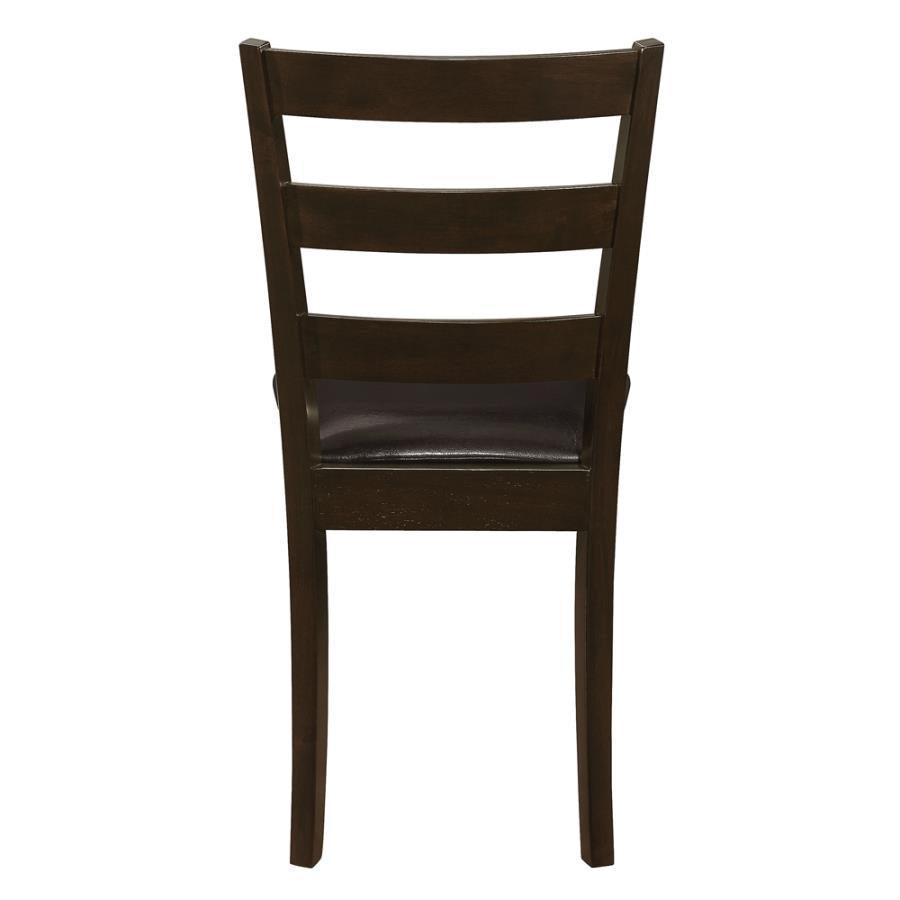 Guillen 5-piece Dining Set with Bench Cappuccino and Dark Brown 150232 Coaster FredCo