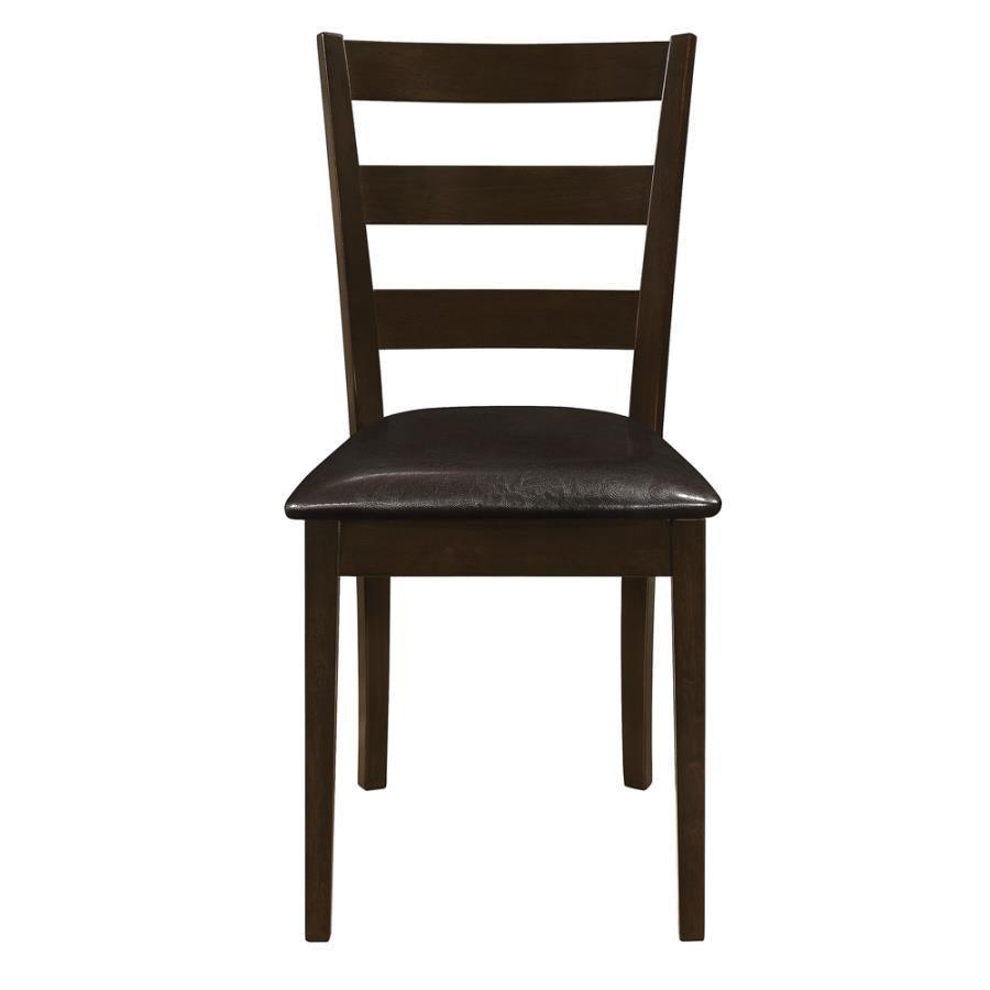 Guillen 5-piece Dining Set with Bench Cappuccino and Dark Brown 150232 Coaster FredCo
