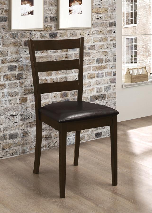 Guillen 5-piece Dining Set with Bench Cappuccino and Dark Brown 150232 Coaster FredCo