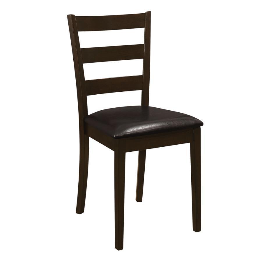 Guillen 5-piece Dining Set with Bench Cappuccino and Dark Brown 150232 Coaster FredCo