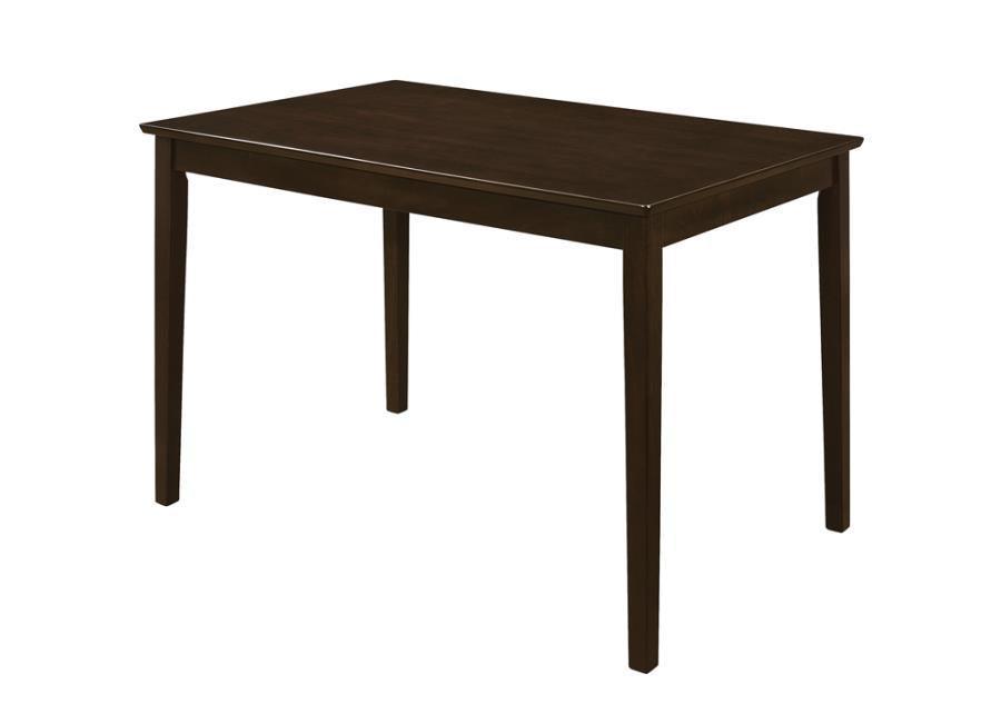 Guillen 5-piece Dining Set with Bench Cappuccino and Dark Brown 150232 Coaster FredCo