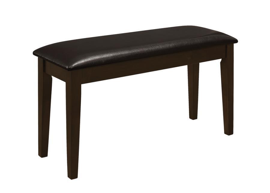 Guillen 5-piece Dining Set with Bench Cappuccino and Dark Brown 150232 Coaster FredCo