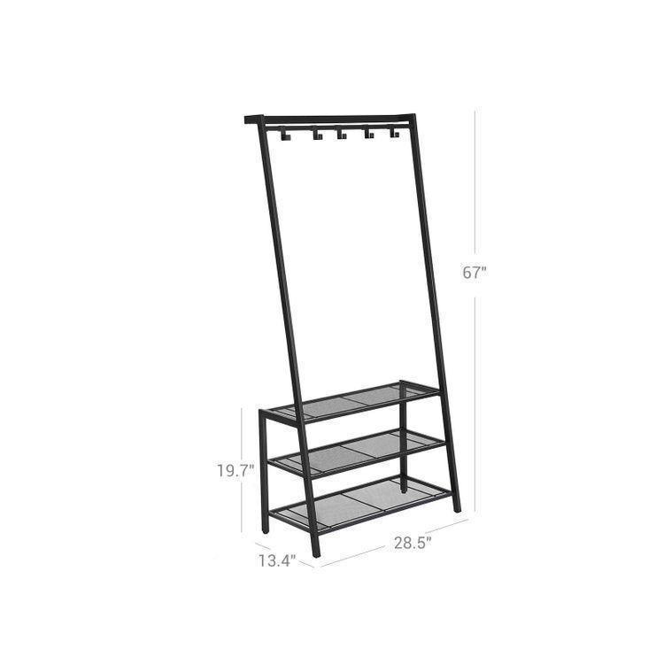 Hallway Angled Coat Stand FredCo