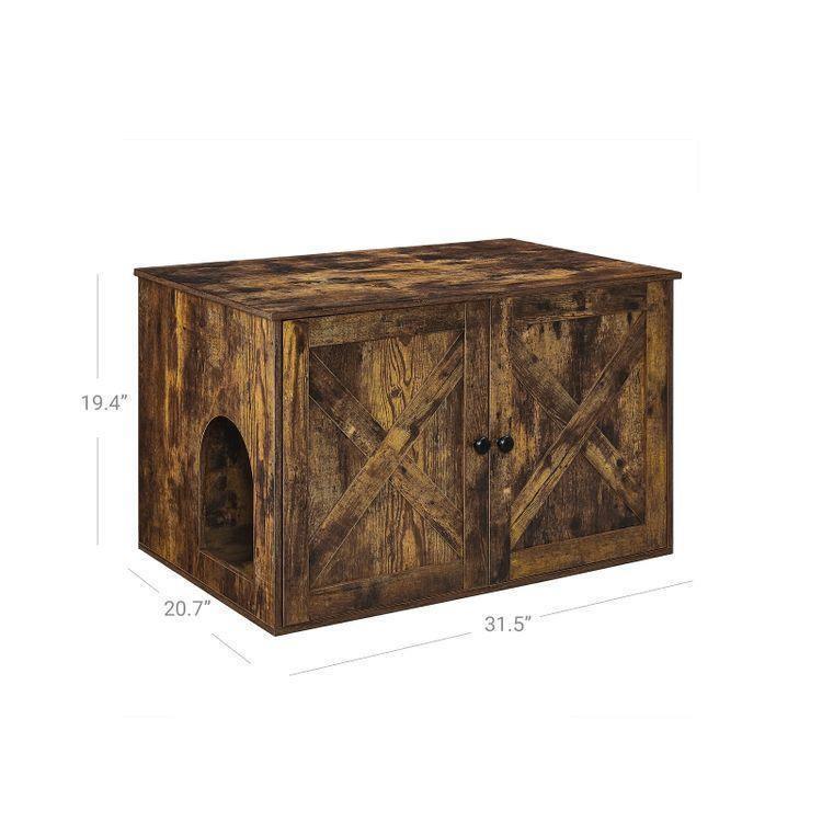Hidden Cat Litter Box Enclosure FredCo
