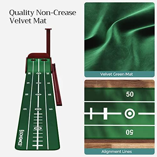 Indoor Golf Putting Mat 9.5'L FredCo