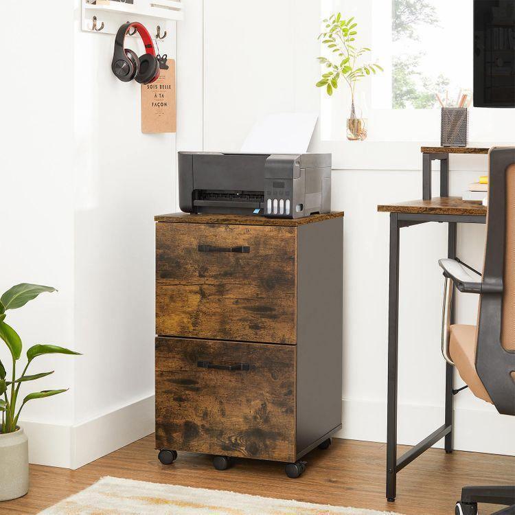 Industrial 2 Drawer File Cabinet FredCo