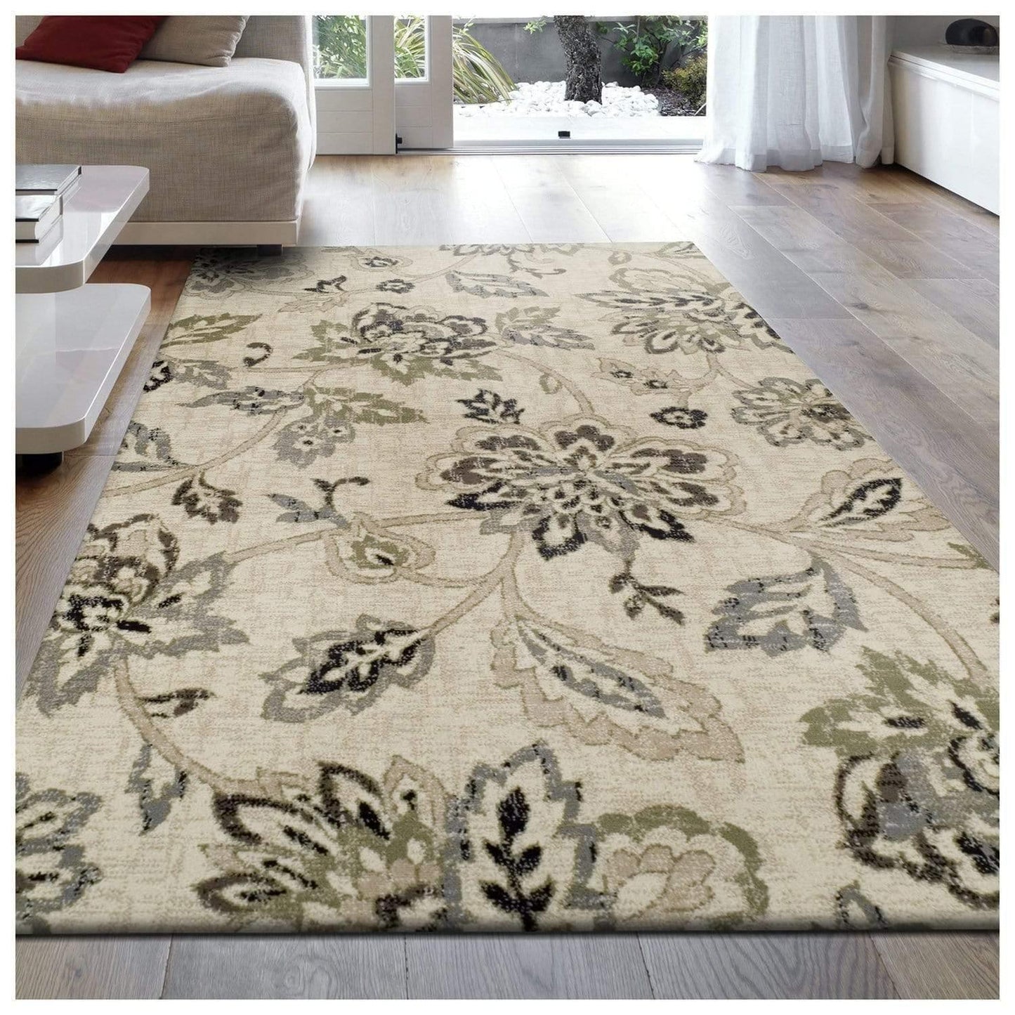 Jacobean Vintage Floral Rug FredCo