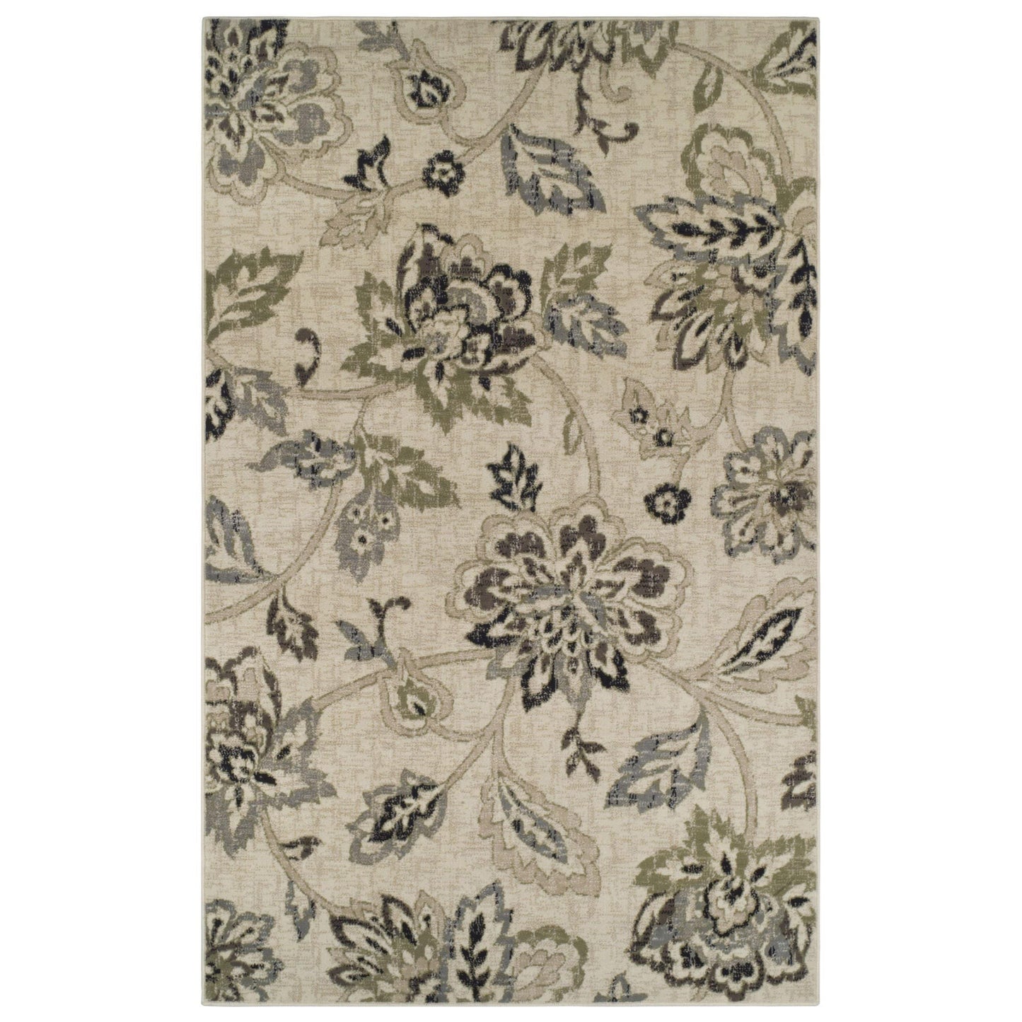 Jacobean Vintage Floral Rug FredCo