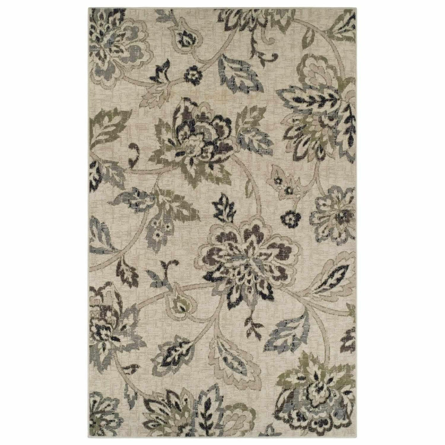 Jacobean Vintage Floral Rug FredCo