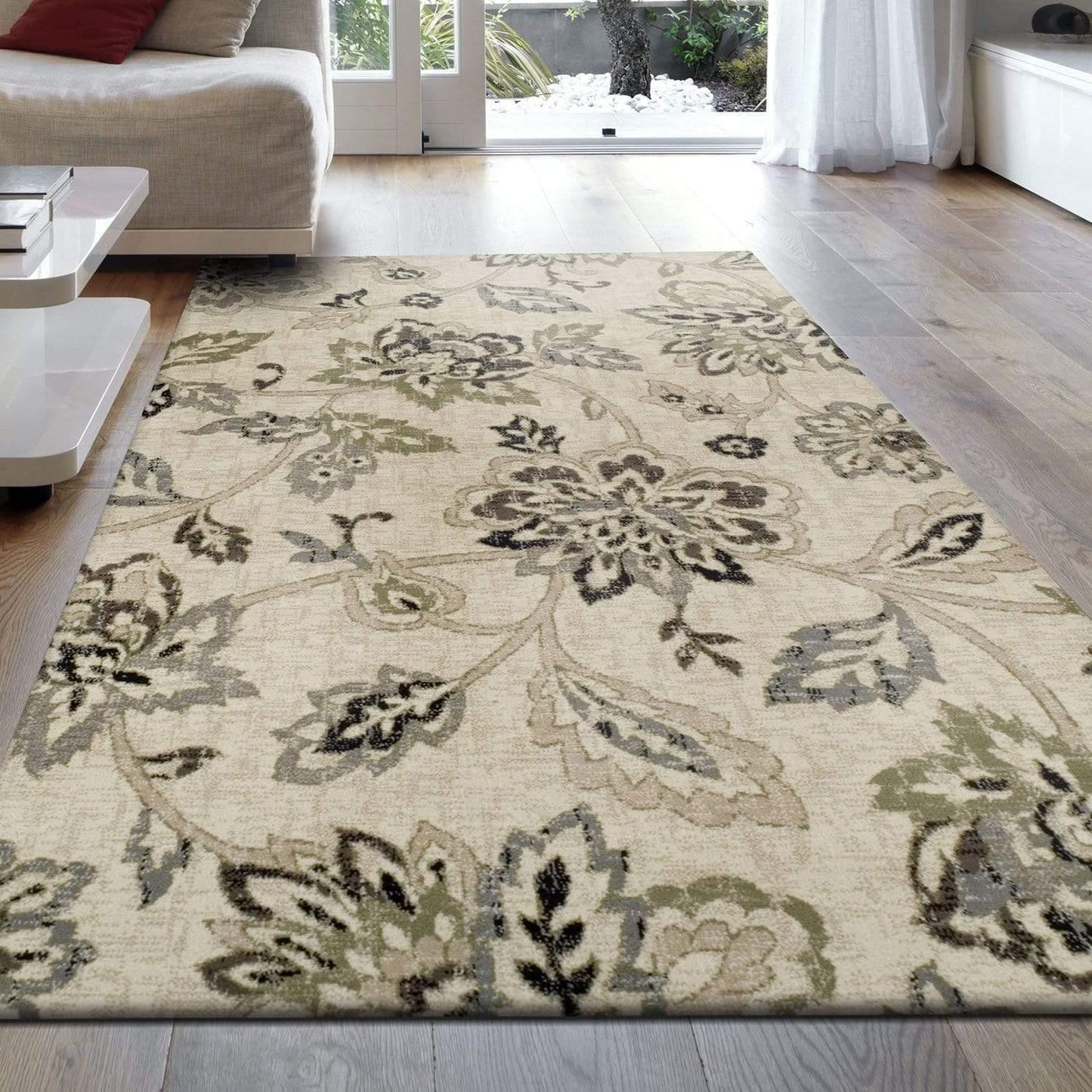 Jacobean Vintage Floral Rug FredCo