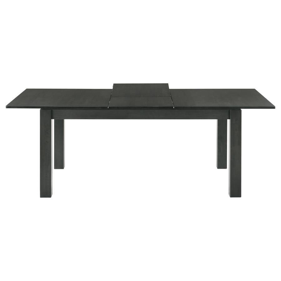 Jakob 5-piece Rectangular Dining Set Grey and Black 115131-S5 Coaster FredCo