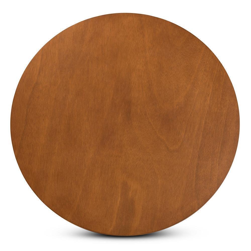 Julie Modern and Contemporary Grey Fabric Upholstered and Walnut Brown Finished Wood 5-Piece Dining Set FredCo