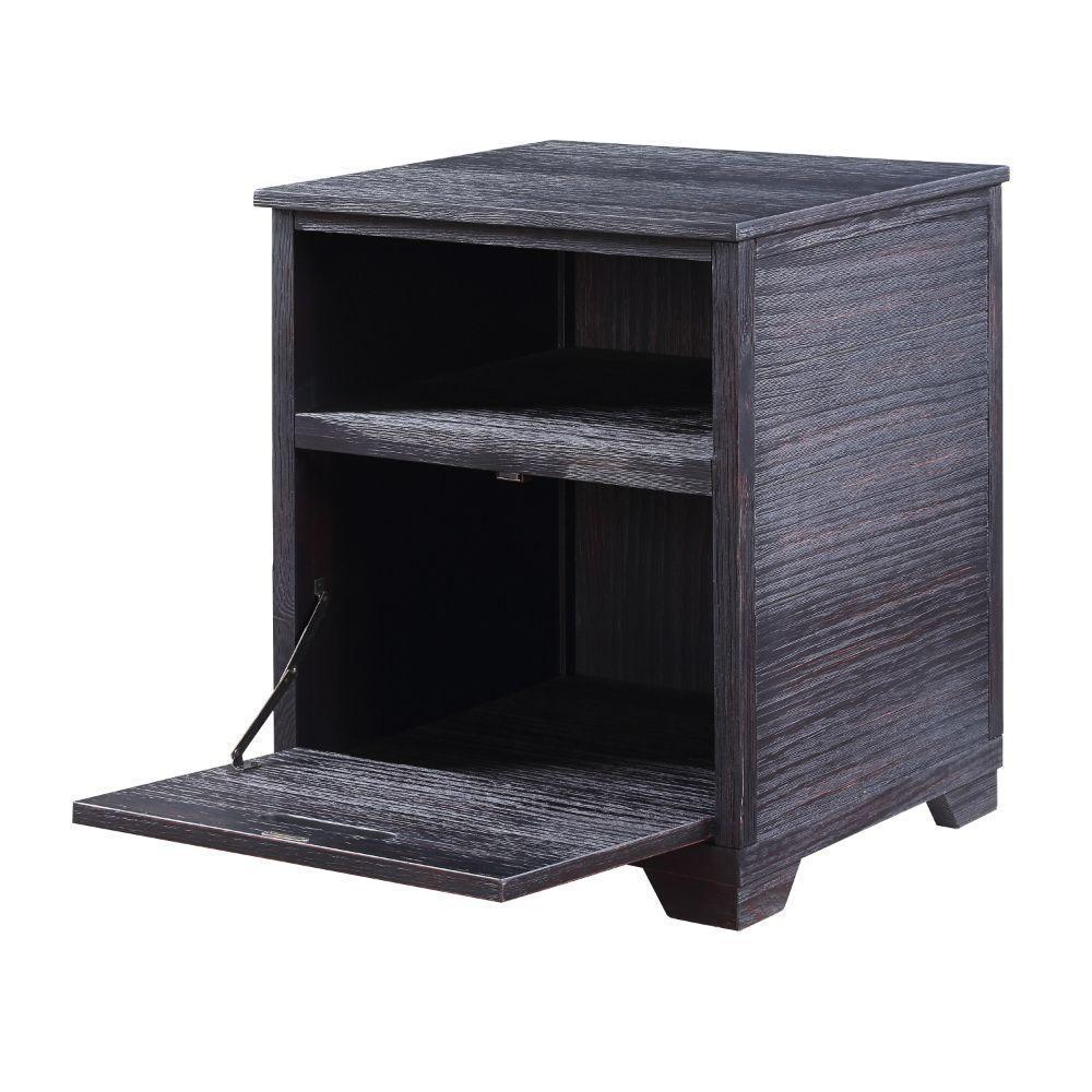 Kamilia End Table Antique Black FredCo