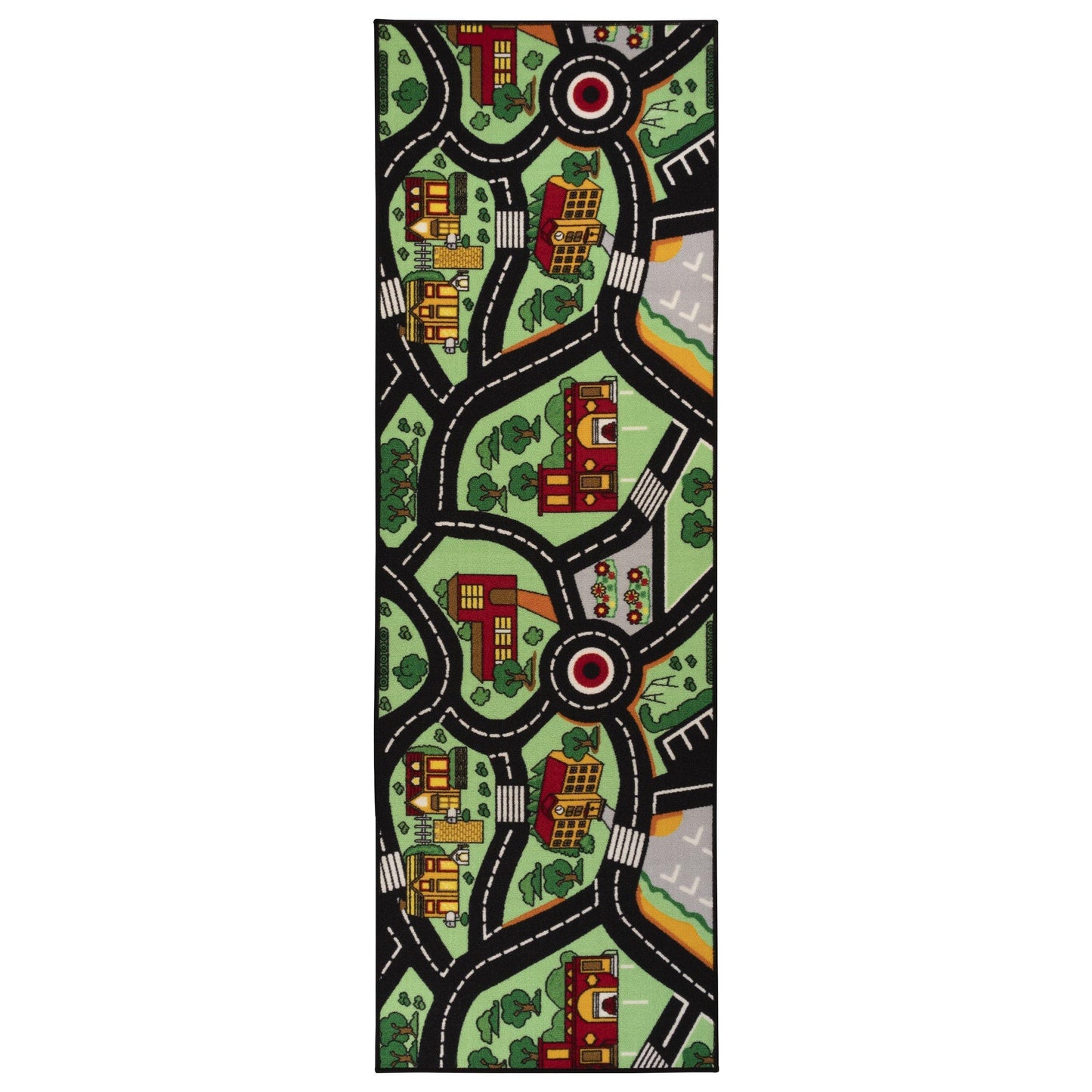 Kids' City Cruising Cars Non-Slip Nylon Foldable Rug FredCo