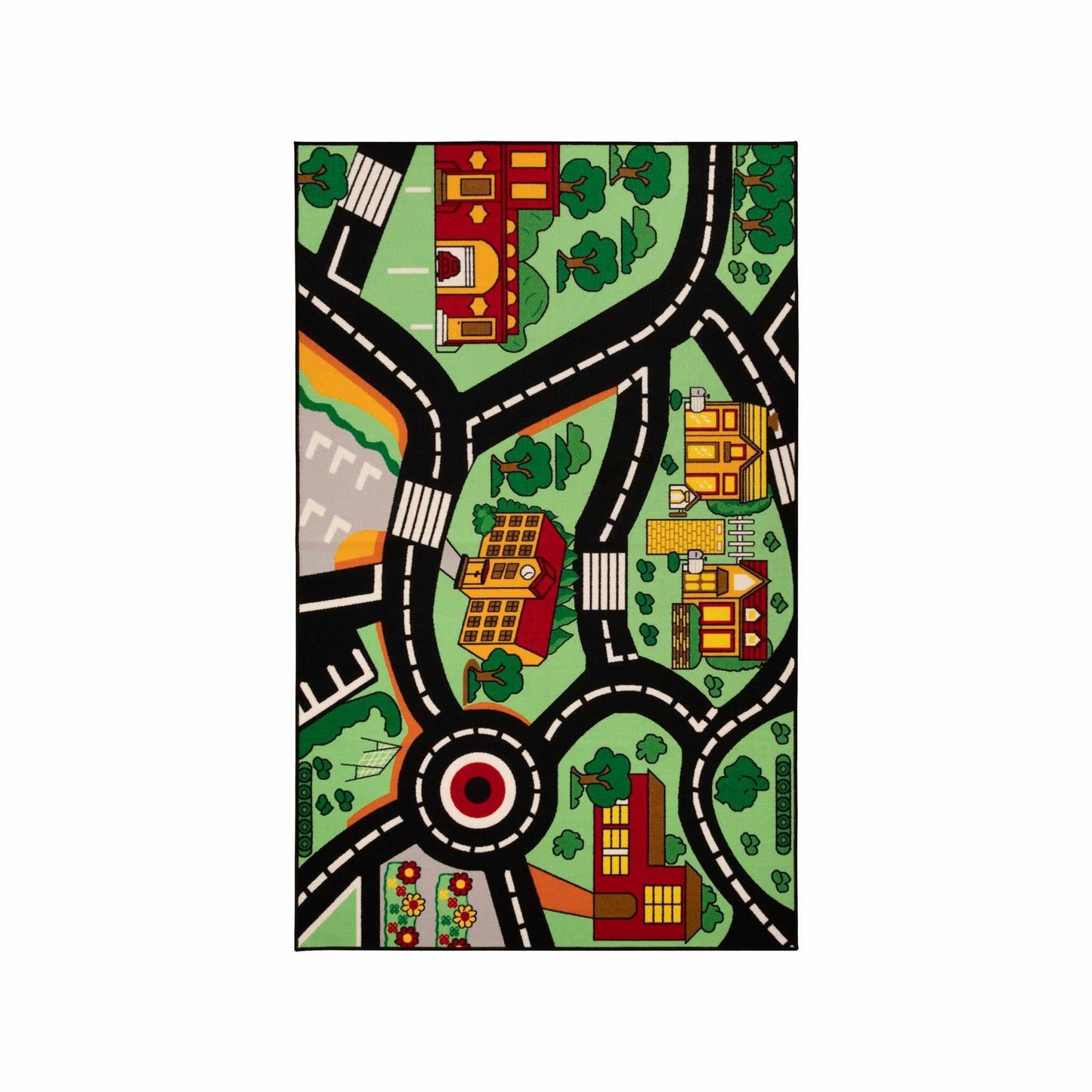 Kids' City Cruising Cars Non-Slip Nylon Foldable Rug FredCo