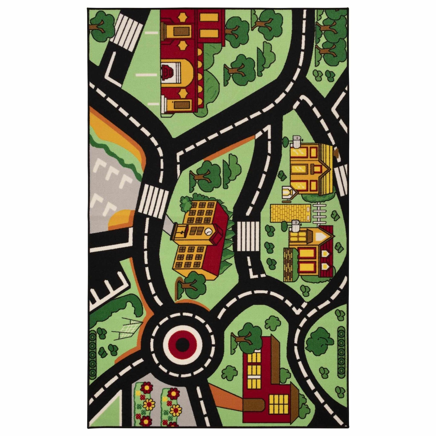 Kids' City Cruising Cars Non-Slip Nylon Foldable Rug FredCo