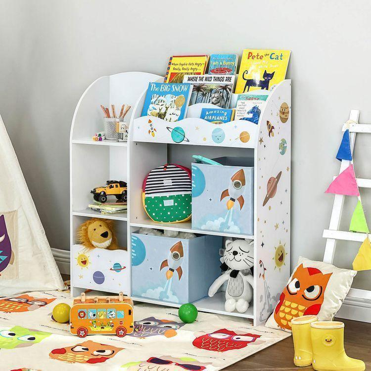 Kids’ Toy and Book Organizer FredCo
