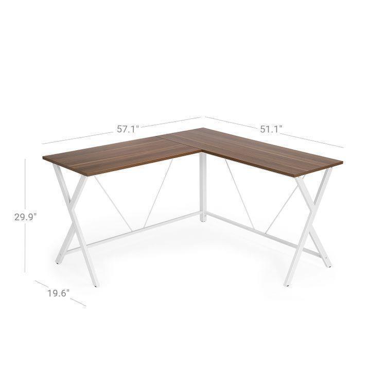 L Shaped Workstation Desk FredCo