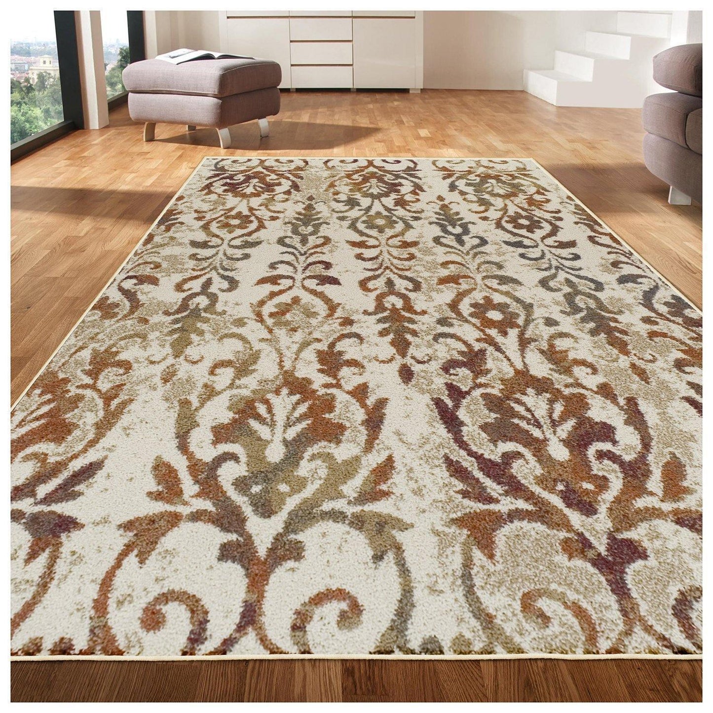 Lafayette Floral Vintage Rug FredCo