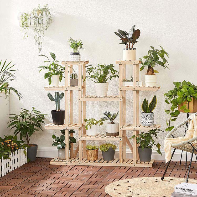 Large Multi-Tier Indoor Plant Shelf FredCo
