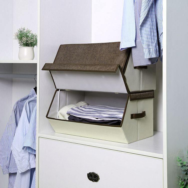 Large Stackable Storage Bins FredCo