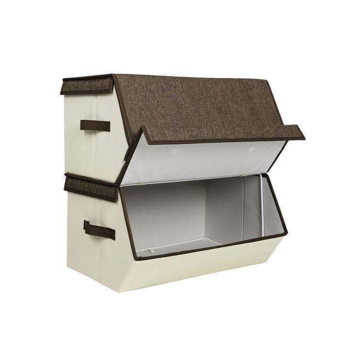 Large Stackable Storage Bins FredCo