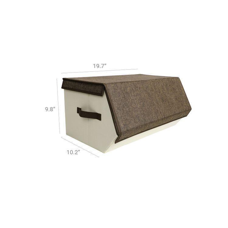 Large Stackable Storage Bins FredCo