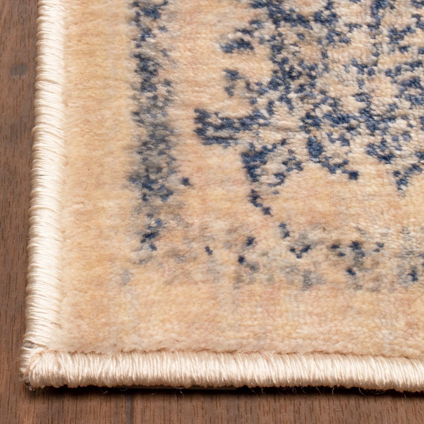 Larkspur Vintage Floral Distressed Rug, Floral FredCo