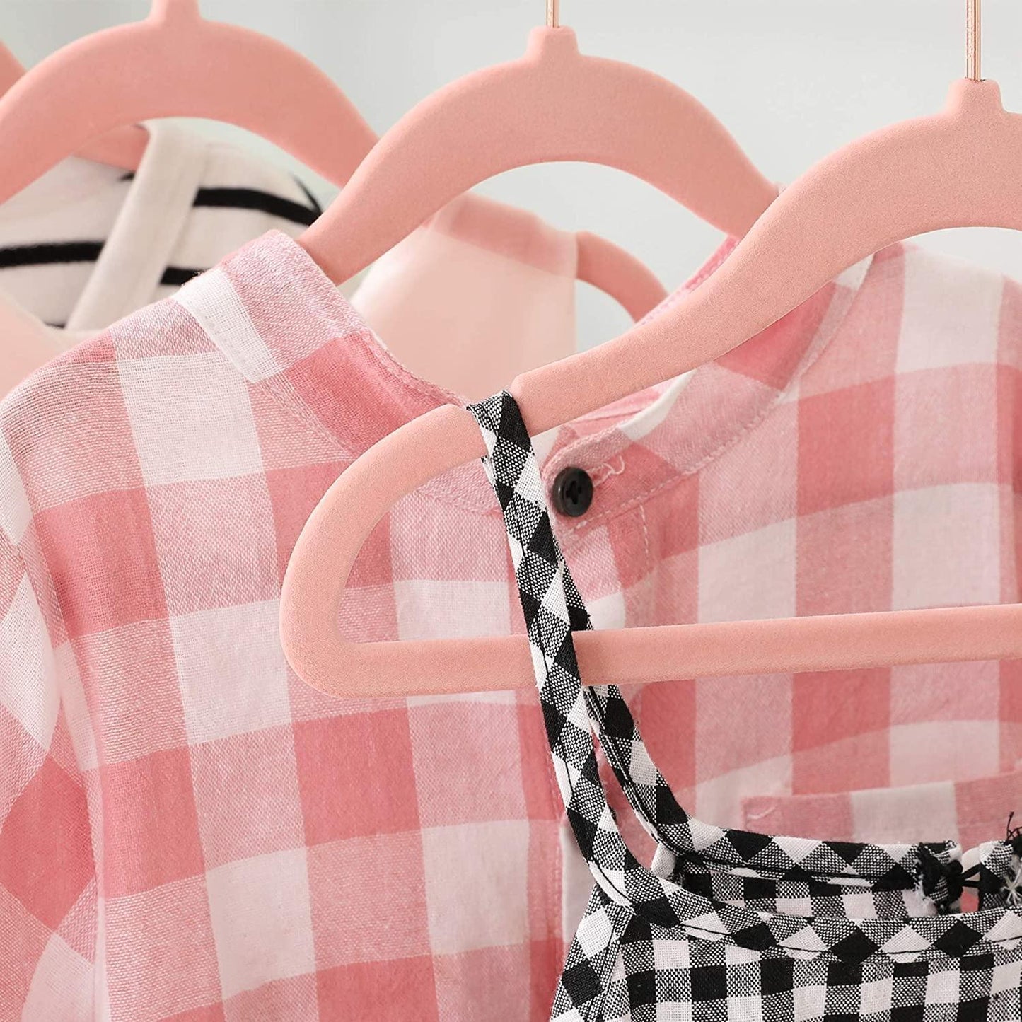 Light Pink Pack of 50 Baby Hangers FredCo